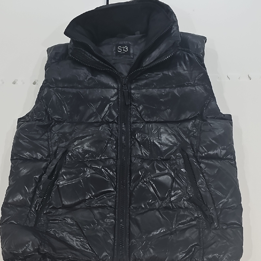 Black Puffer Vest